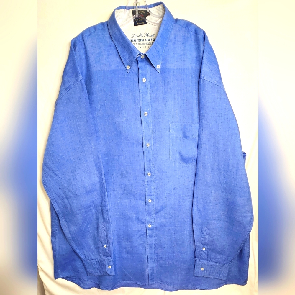 Paul&Shark Linen shirt 3XT